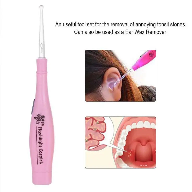 Kit para eliminar cálculos de amígdalas