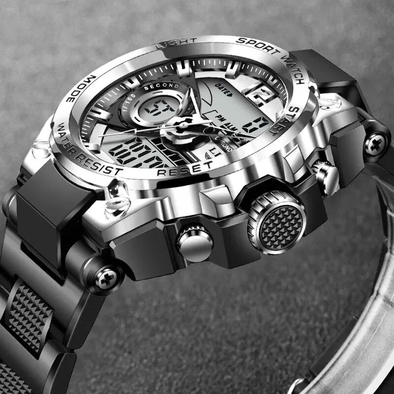 Quartz Digital Waterproof Watch