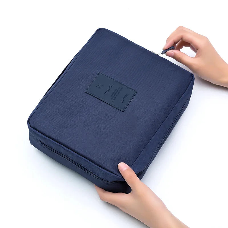 Bolsa de cosméticos de viaje multifunción al aire libre