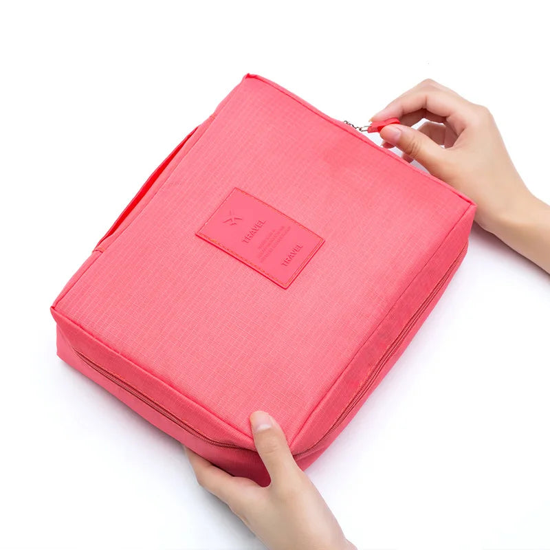 Bolsa de cosméticos de viaje multifunción al aire libre
