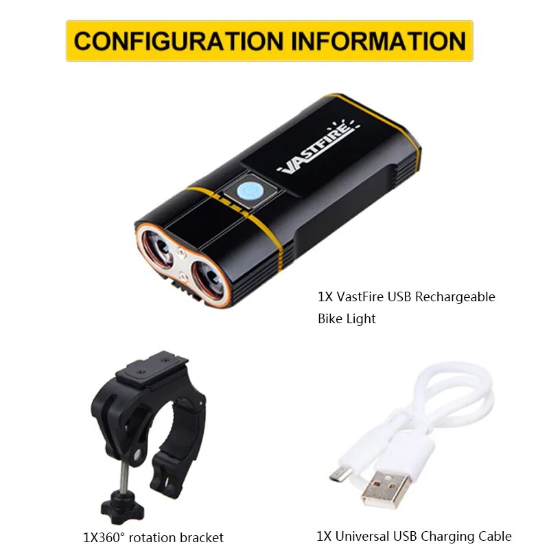 Headlight 2 LED/3 LED/5 LED/8 LED Bike Light