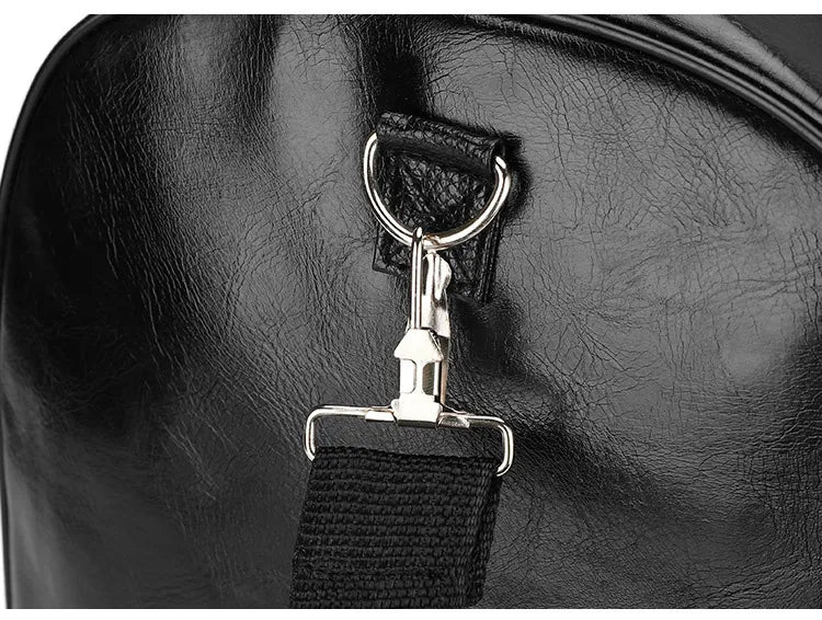 High Capacity Travel Bag Luggage  Suitcase Soft Leather