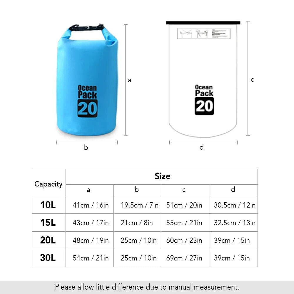 Outdoor Waterproof Floating Dry Backpack