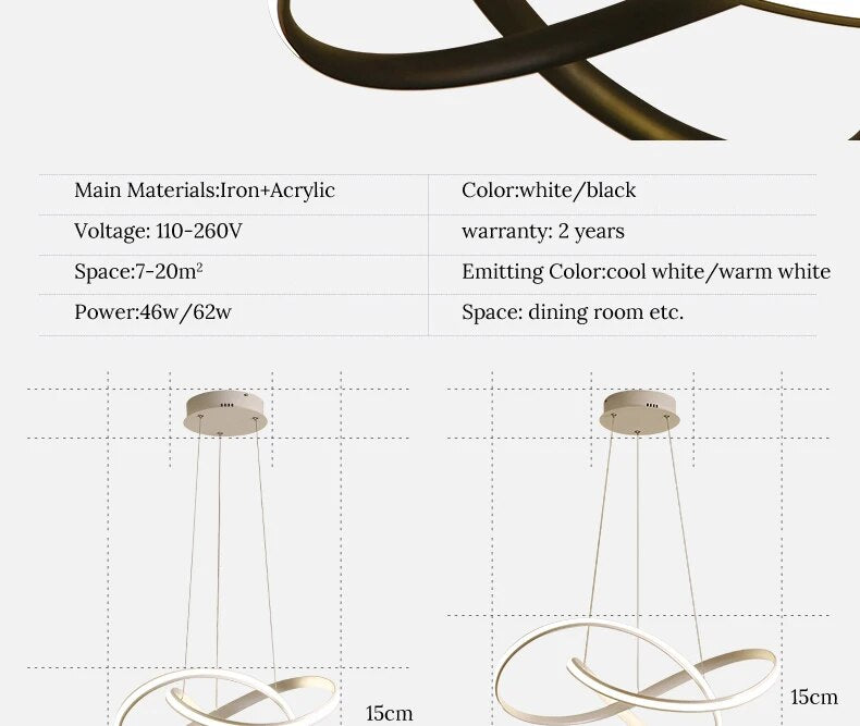 Led Pendant Lights for Stylish Spaces: Remote-Controlled Aluminum