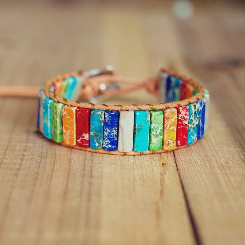 Natural Stone Handmade Chakra Bracelet