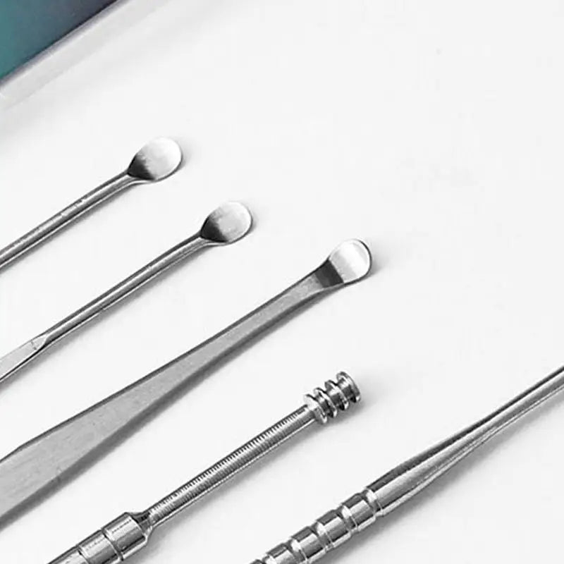 Kit profesional de eliminación de cerumen de 5 piezas
