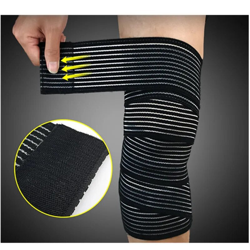 Cinta de kinesiología deportiva para tobillo, muñeca y rodilla