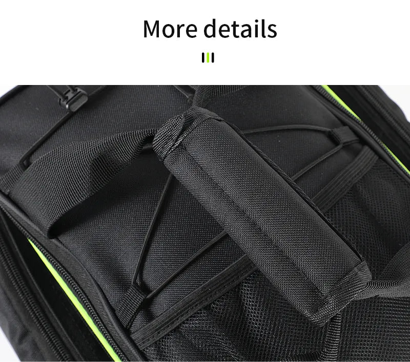 3 In 1 Waterproof Bicycle Trunk Large Capacity Travel Bag
