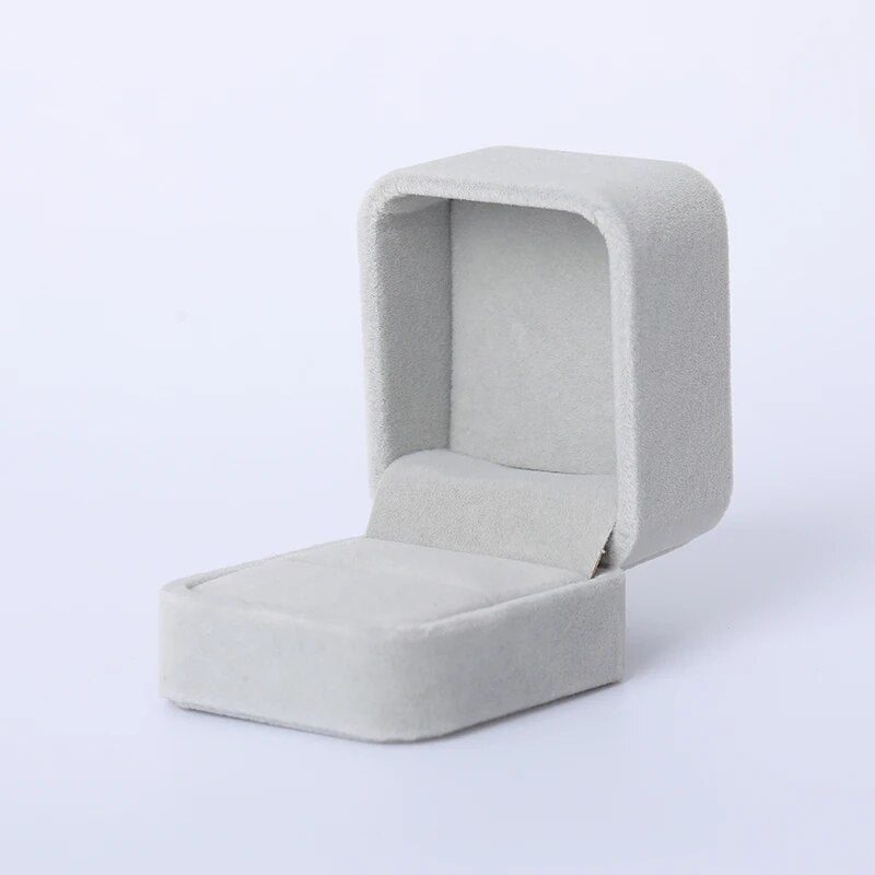 Exquisite Flannel Box For Ring