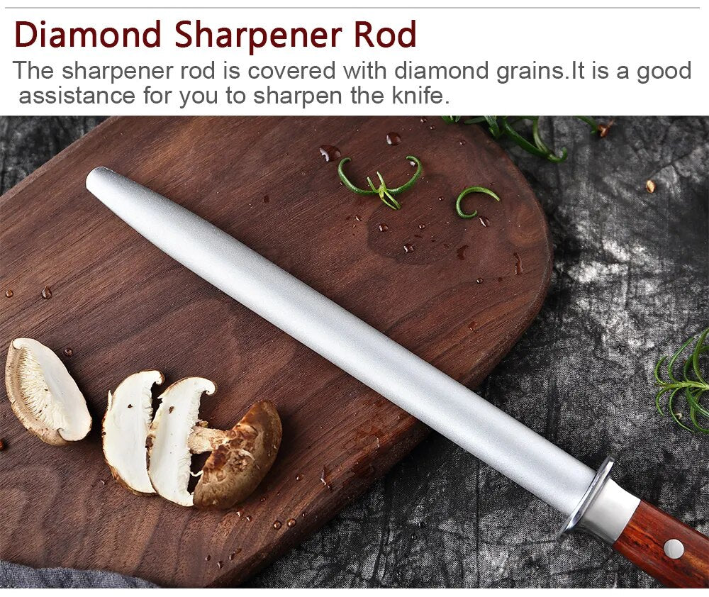 Alloy Steel Round Shank Kitchen Knife