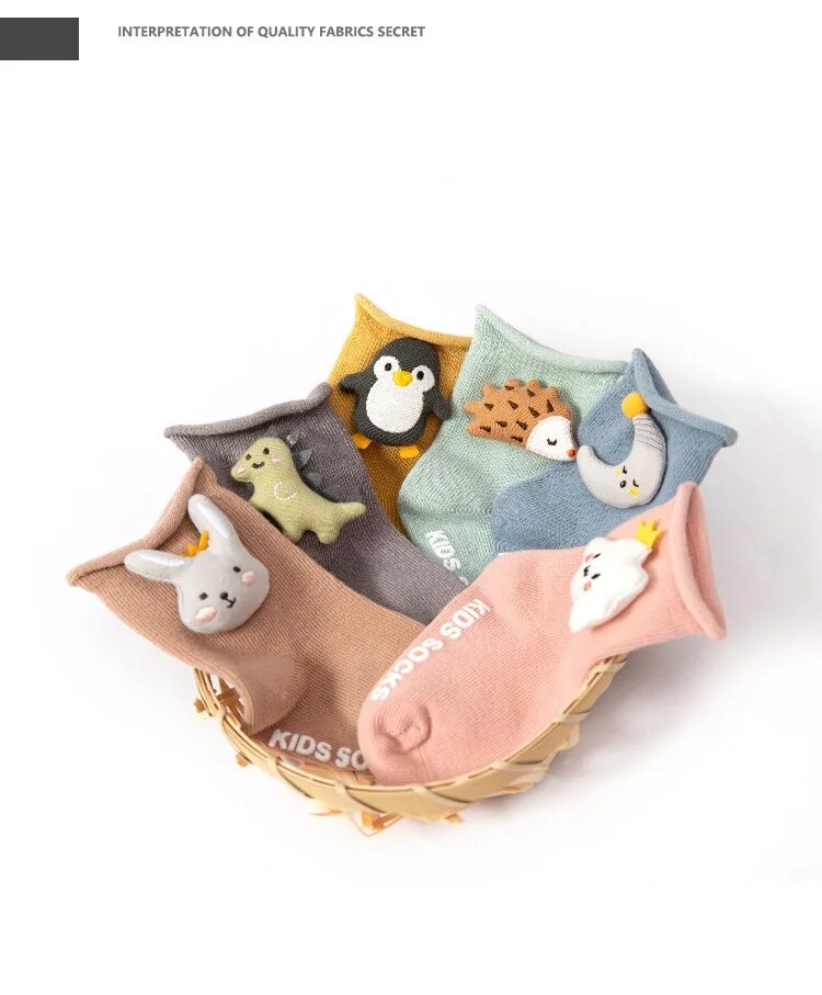 Children's Socks Cute Cartoon Dolls Baby Socks