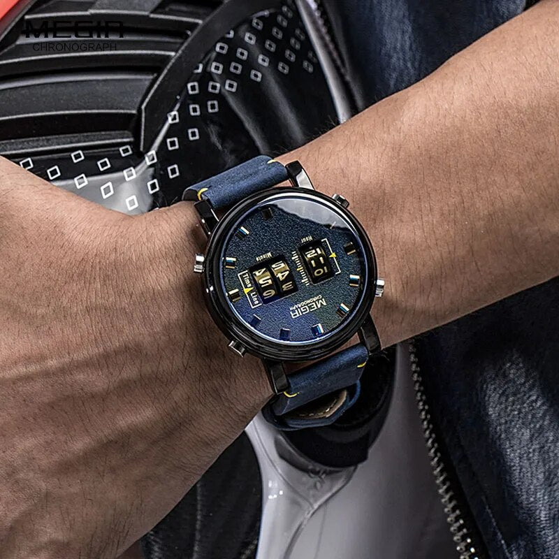 Drum Roller Watch