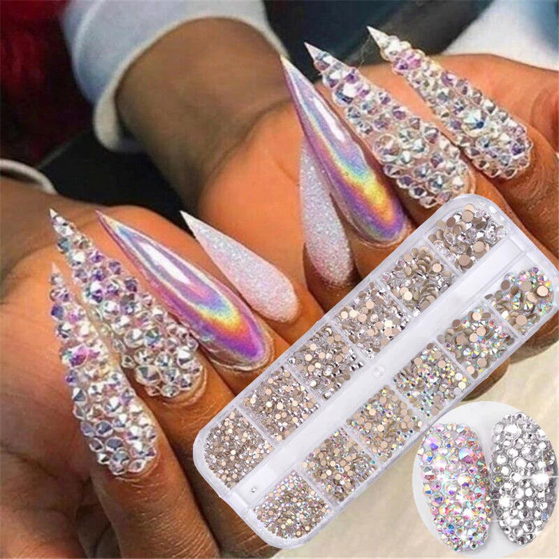 Crystal Rhinestone Diamond Nail Art