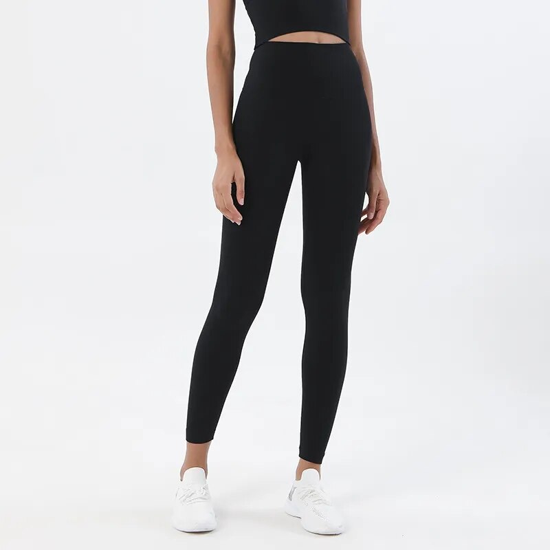 Soft Naked-Feel High Waist Yoga Fitness Pants