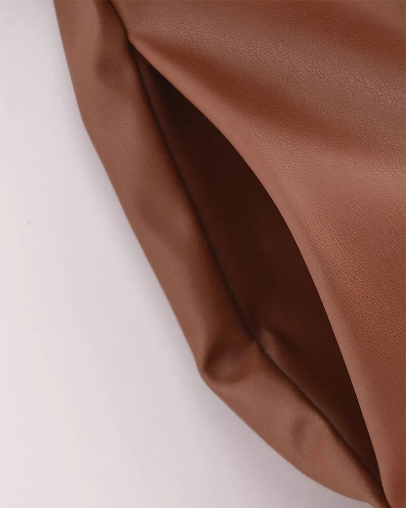 Elegant V Neck Pleated Mini Dress