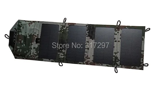 USB Solar Panel Foldable Battery Charger