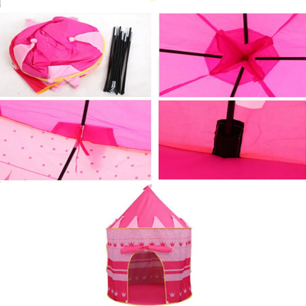 Portable Foldable Tipi Prince Play Tent