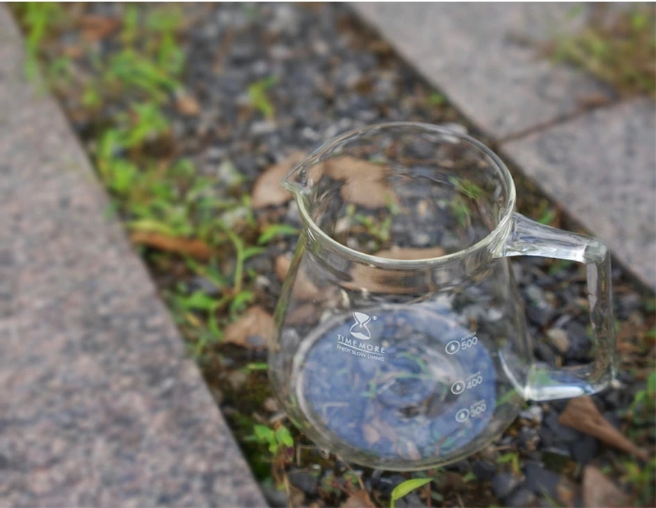 Glass Silicon Ring Coffee Tea Pot