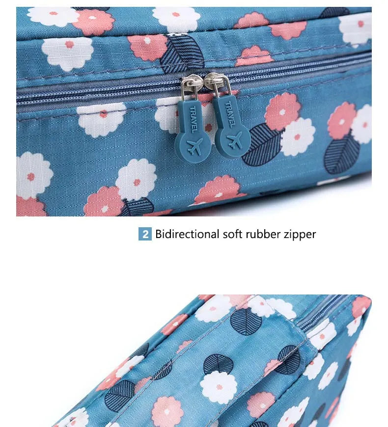 Bolsa de cosméticos de viaje multifunción al aire libre