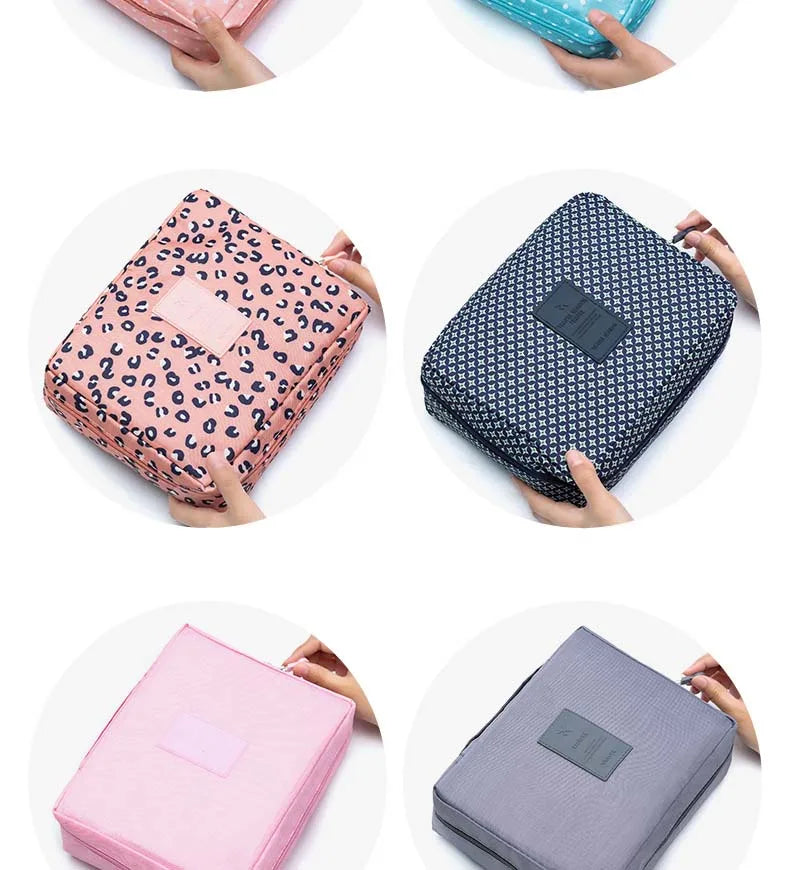 Bolsa de cosméticos de viaje multifunción al aire libre