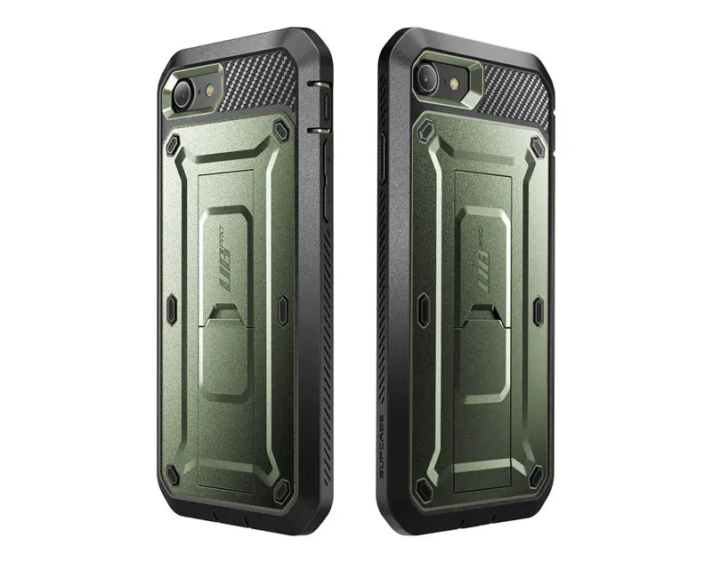 Built-in Screen Protector Holster Cover Case