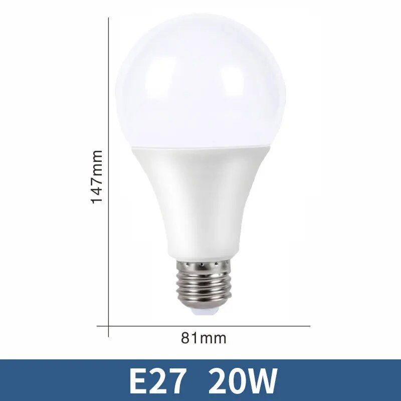 10pcs LED Bulb Lamps E26 E27 E14 E12 110V GU10  120V Table Light