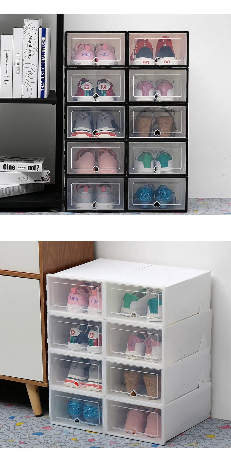 Transparent Shoe Box