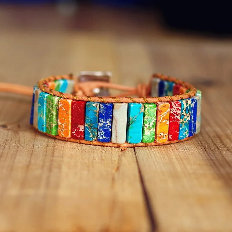 Natural Stone Handmade Chakra Bracelet