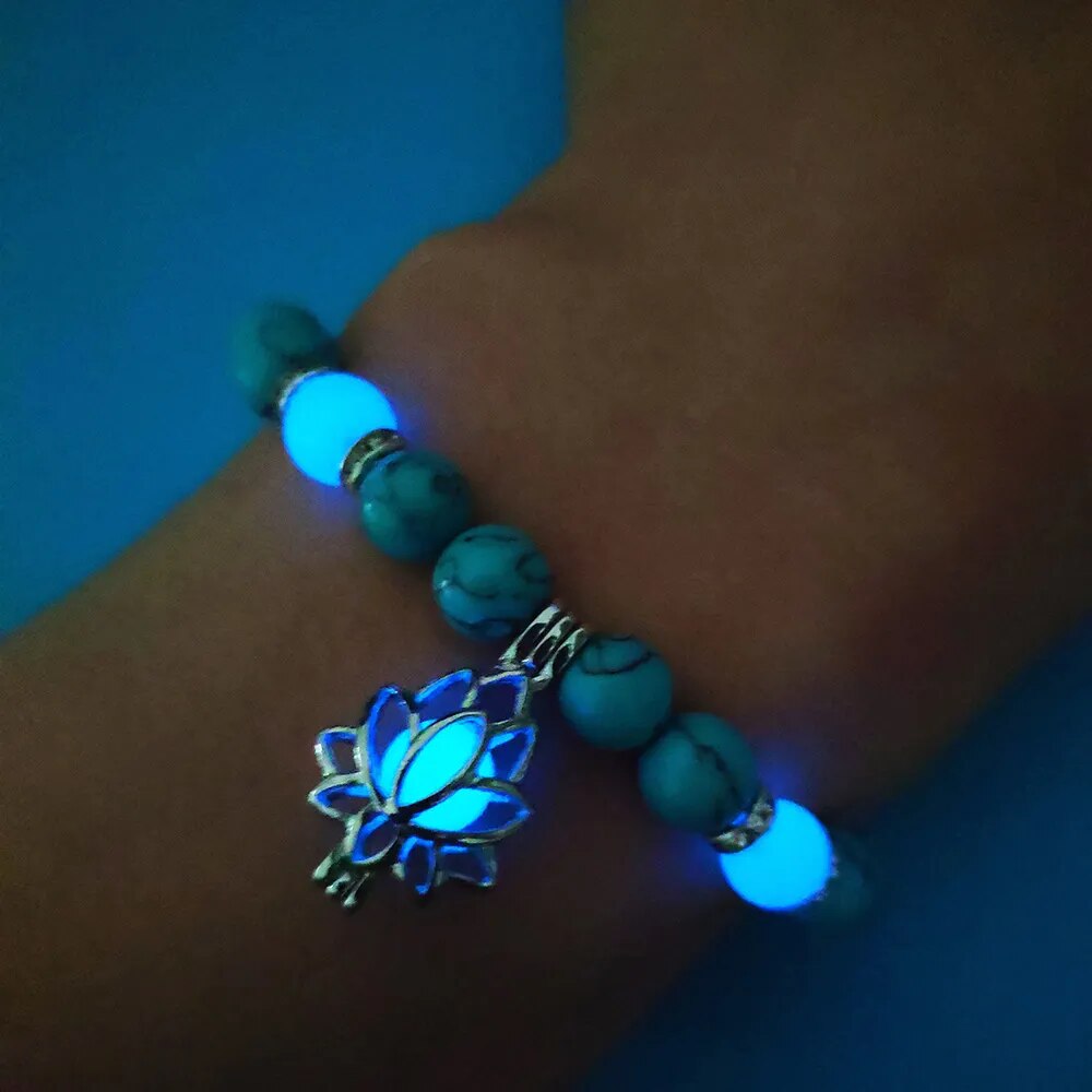 Natural Stone with Luminous Glow Bracelet