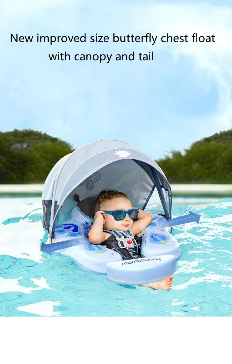 Toddler Non-Inflatable Buoy Swim Trainer Lying