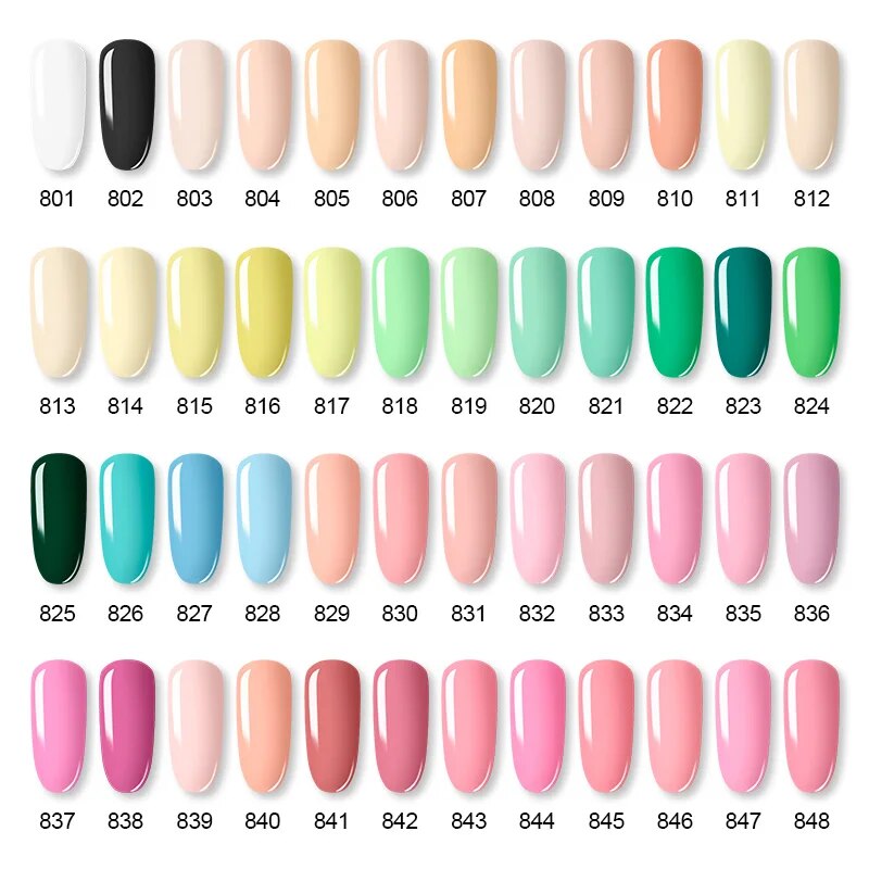 Juego de gel de uñas DIY para diseños de manicura creativos