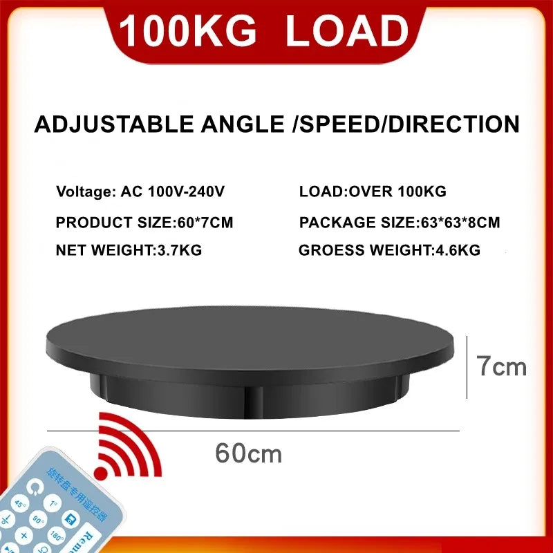 Automatic Remote Control Rotating Display Stand