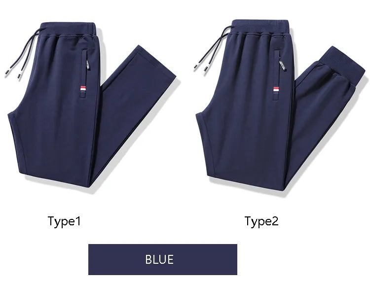 Elastic Waist Casual Cotton Track Sweatpants