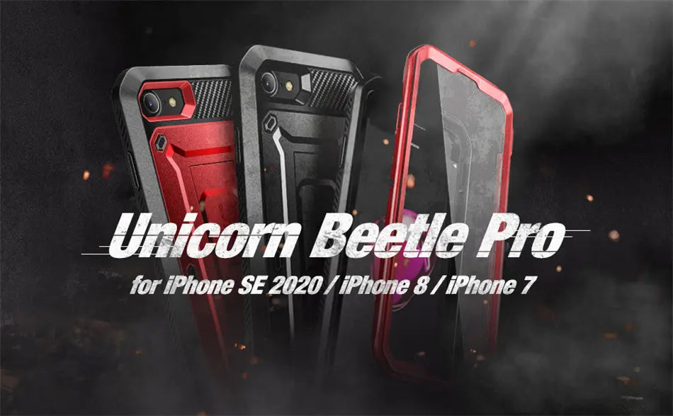 IPhone 7/8 Case Pro Rugged Holster Cover