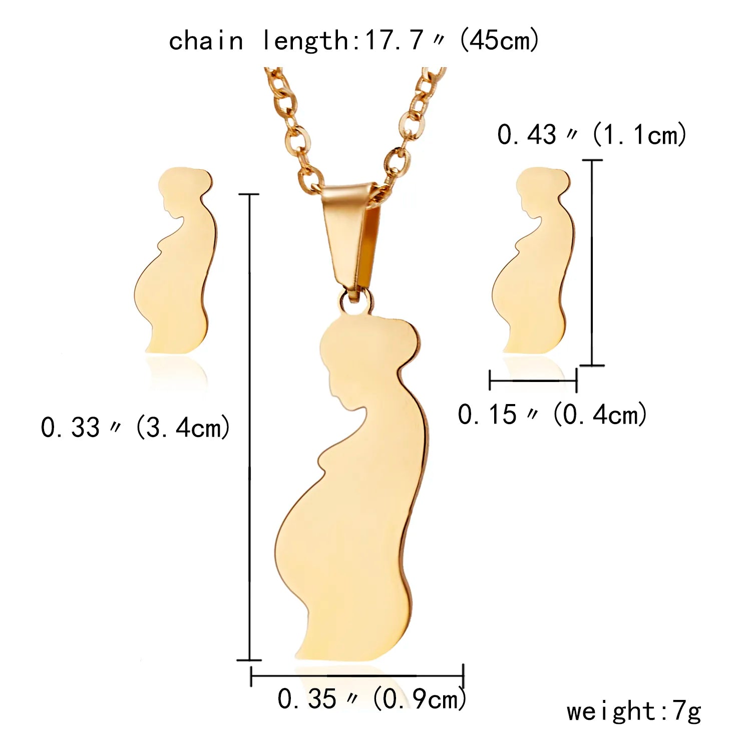 Stainless Steel Mama Love Heart Rose Flower Pendant
