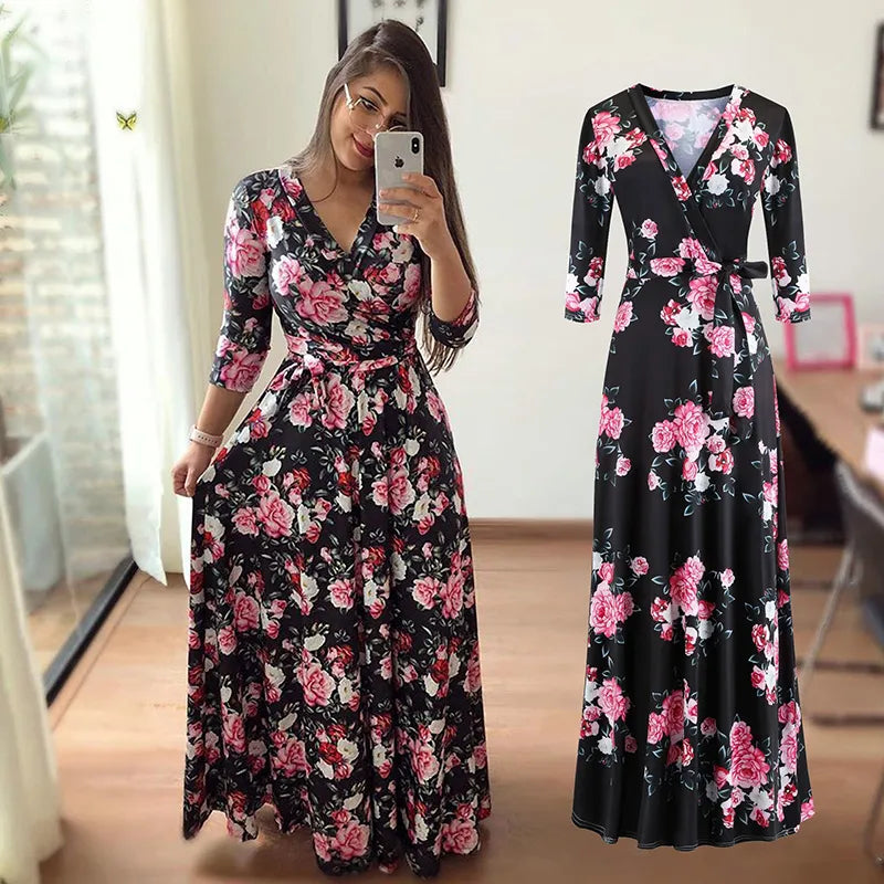 Maternal Waistband Dress