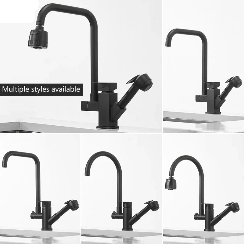 Ausziehbarer Küchenspülen-Wasserhahnmischer