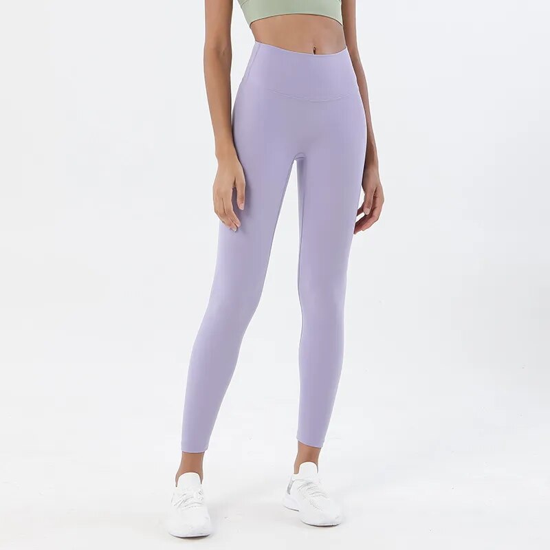 Soft Naked-Feel High Waist Yoga Fitness Pants