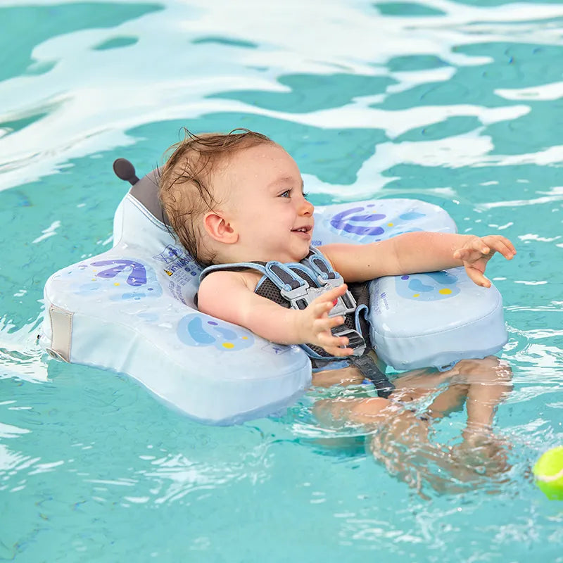 Toddler Non-Inflatable Buoy Swim Trainer Lying