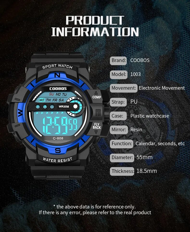 Watch Sport Outdoor Electronic Watch