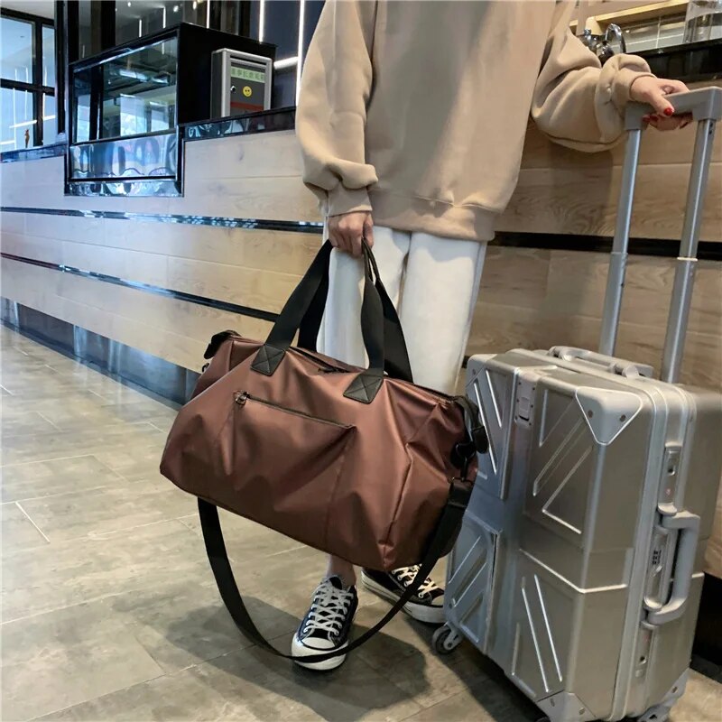 Nylon Waterproof Travel & Sports Bags  Handbags