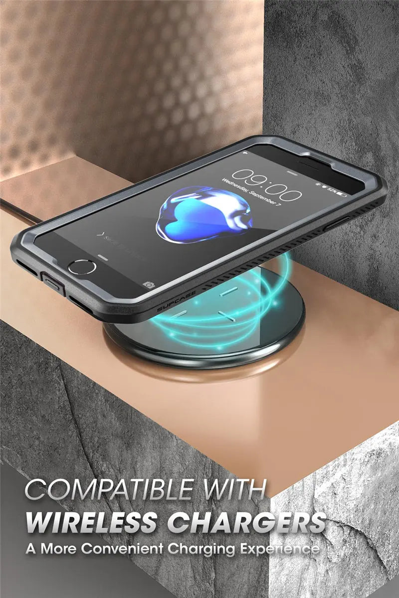 Built-in Screen Protector Holster Cover Case