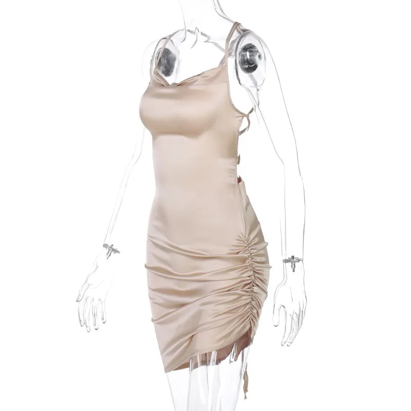 Women Strap Mini Dress