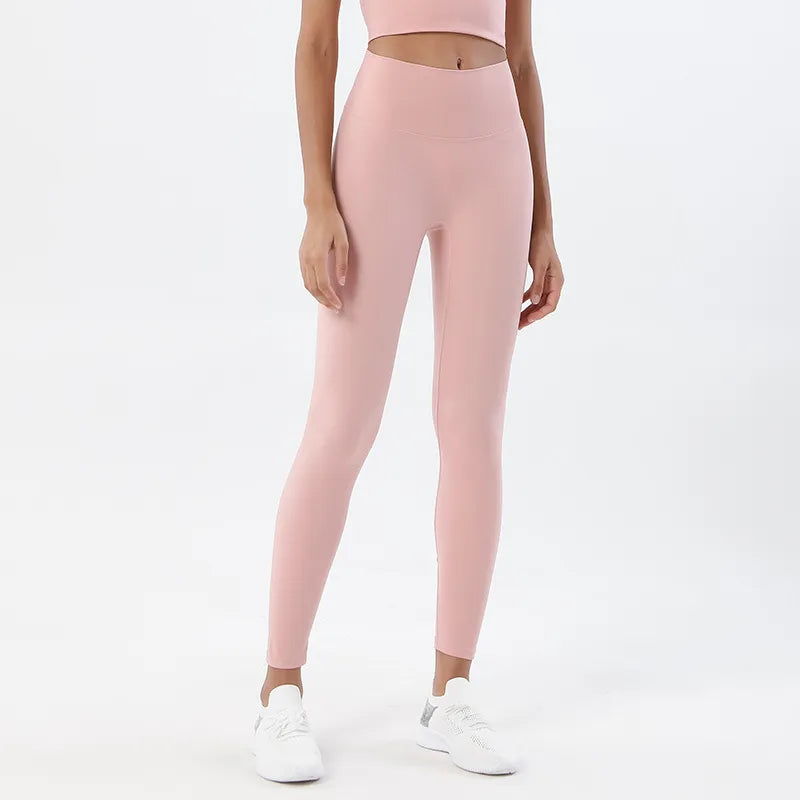 Soft Naked-Feel High Waist Yoga Fitness Pants