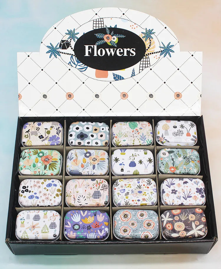 Colorful Mini Tin Storage Box