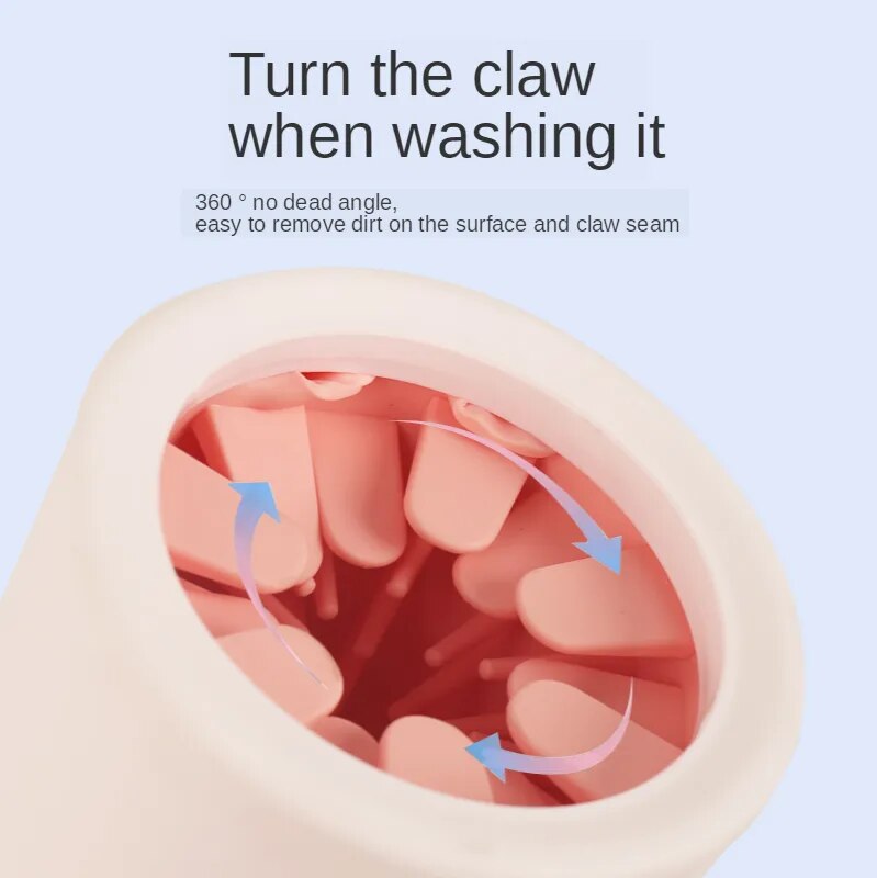 Portable Dog Paw Cleaner Easy Foot Wash for Pets