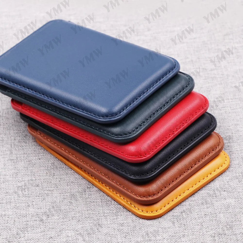 Leather Luxury Business Cow Magnet Phone Cases