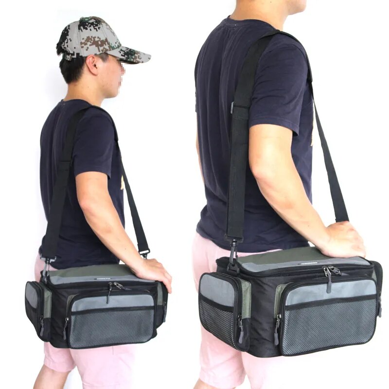 Multifunctional Fishing Tackle Shoulder Crossbody Bags