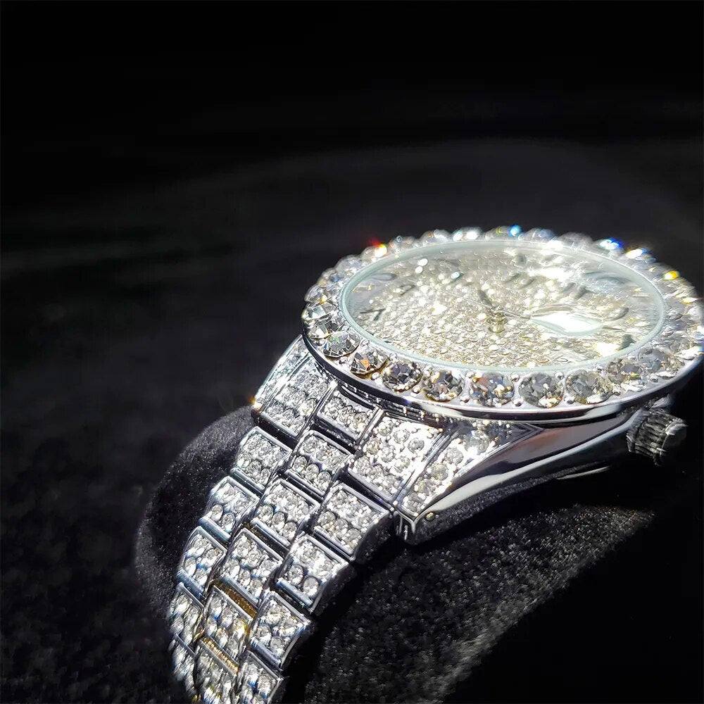 Blingbling Luxury Arabic Numerals Man's Watch