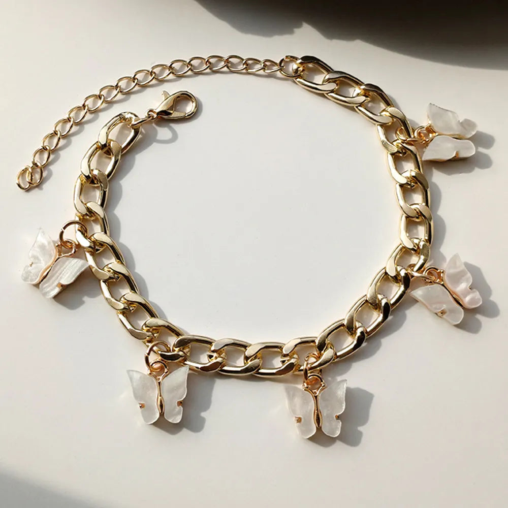 Butterfly Pendant Bracelets